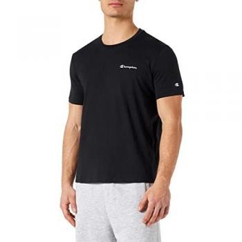 Champion Classic Fit Kurzarm T-Shirt für Herren, Schwarz, M
