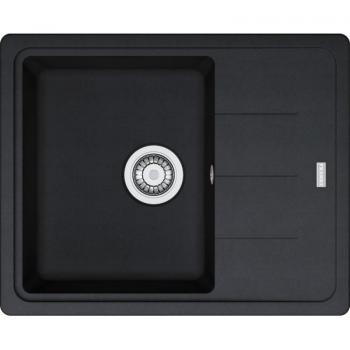 Lavello Zlewozmywak Wpuszczany BFG 611‑62 Fragranit Onyx (Odpływ Zatyczkowy)