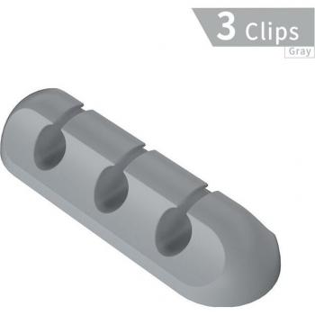 SiliconFlex Cable Keeper – Soporte para Ratón y Auricular