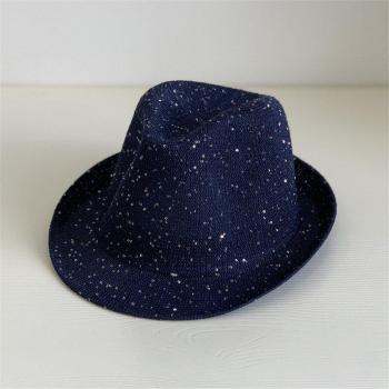 Chapeau d'été à paillettes, fedora panama pour hommes et femmes, léger et respirant
