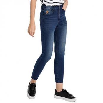 Jeans Slim Loïs A Vita Alta 123651-20108-2020 Blu 26