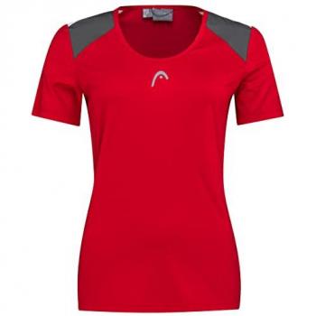 HEAD Club 22 Tech Damen T-Shirt rot XXL
