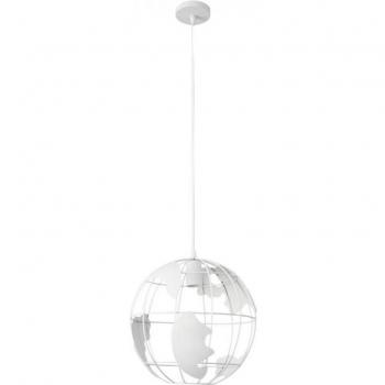 Lámpara Colgante FABRILAMP Orbe 1xe27 Blanco Regulable