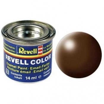 Revell 381 Brun satiné, peinture Émail Pot 14 ml