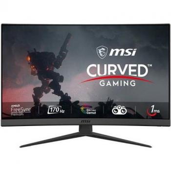 MSI G-Series LED PC Monitor with 170.2 cm (67) Display Size, Full HD 1920x1080 pixels Resolution, 1 ms Response Time, Curved Form Factor, and Black Color