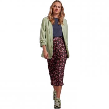 Pieces Kurzblazer Bosella Damen Falten