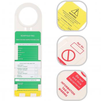 Kit de Soporte y Etiquetas de Seguridad para Andamios