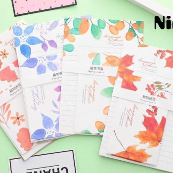 Set Papelería para Estudiantes: 3 Sobres, 6 Hojas Incluidos