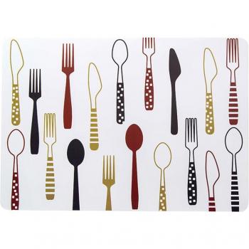 PVC Dining Coasters with Cartoon Design