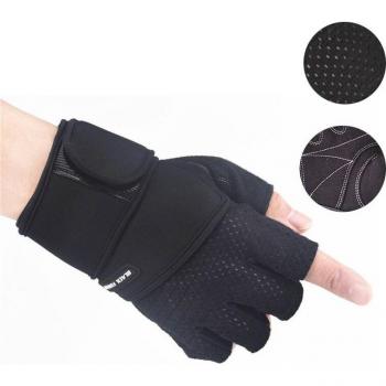 Guantes de fitness con soporte para muñeca
