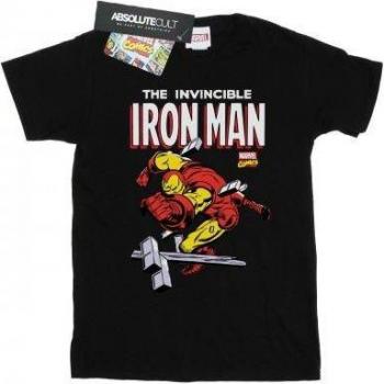 Vengador Iron Man en Tela Negra XXL