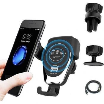 R1 10W Infrared Induction Wireless Charger for Car