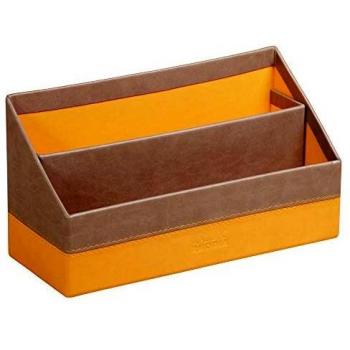 Support d'enveloppe Rhodia 318844C en taupe-orange