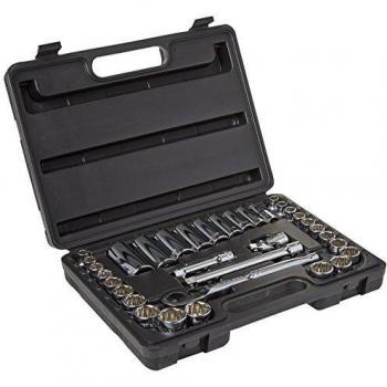 Stanley 3/8” Drive 34‑Piece Mechanics Tool Collection – 85‑405