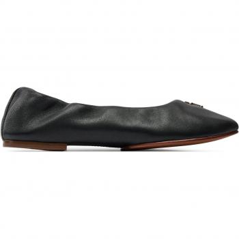 TH Ballerinas mit elastischem Einsatz FW0FW07882 Schwarz