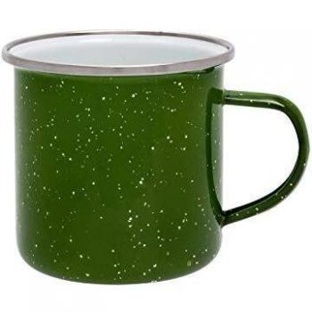 Emaille Tasse grün 360ml Origin Outdoors