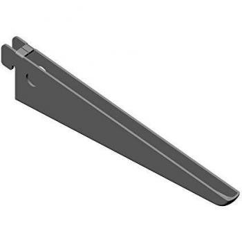 Supporto per scaffali “U” 17 cm Alluminio bianchi