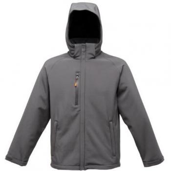Hardcore Repeller Hooded Softshell – Regatta Professional (Seal Grey, 3XL)