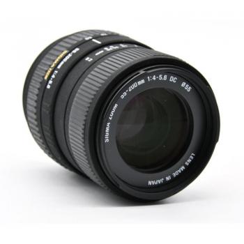 Sigma 55‑200 mm Lens, AF, Full‑Frame Ready
