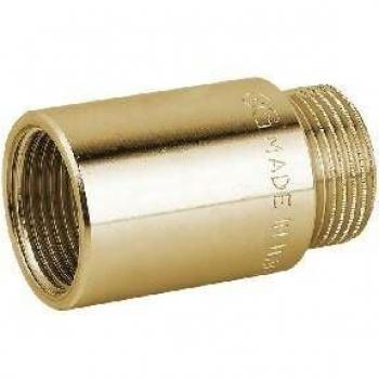 Prolunga MF 3/8' x 30 mm in ottone giallo