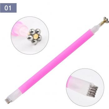 Magnetic Nail Art Stick for Cat Eye Effect, 1 Piece