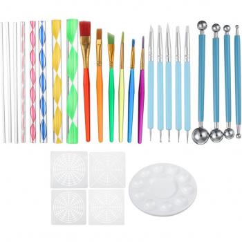 Polka Dot Mandala Painting Tools Set