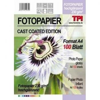 Impresión de Alta Calidad TPI 100 hojas A4 230 g