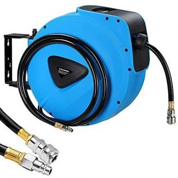 BAKAJI Raccord 1/4 pour enrouleur de tuyau