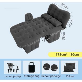 Coussin de voiture gonflable avec garde-tête pour camping