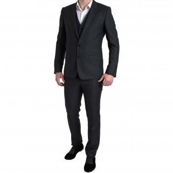 Dolce & Gabbana Black 3-Piece Suit