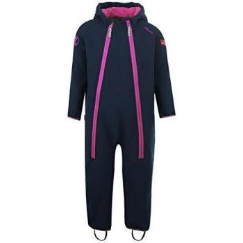 Trollkids Nordkapp Winter Suit Navy/Magenta 92 cm