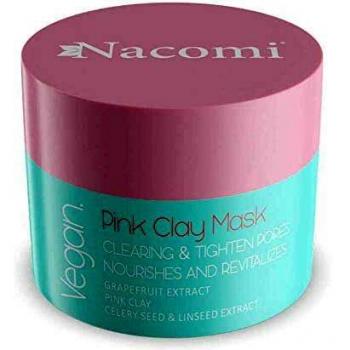 Mascarilla Limpiadora de Arcilla Rosa Nacomi 50 ml
