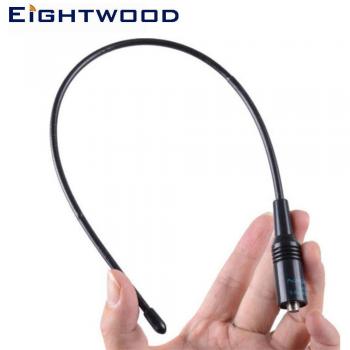 Dual‑Band 144/430 MHz 10W Walkie Talkie Antenna – 8Wood, SMA Female Socket