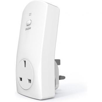 Wireless Thermostat with LCD Display and Plug-in Socket