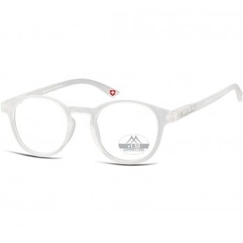 Montana Readers MR52D Clear Men’s Eyeglasses – +2.00, Frame Only, Blue Light Blocking Feature