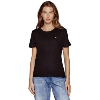 Camiseta Tommy Jeans Essential Logo para Mujer