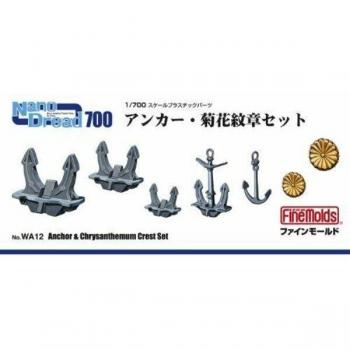 Maquette en plastique Fine Molds WA12 Ancre et Sceau Impérial du Japon NEUF