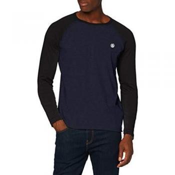 Eclipse Navy Camiseta de Manga Larga Element Blunt Hombre S
