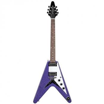 Epiphone Flying V Lila Funkeln