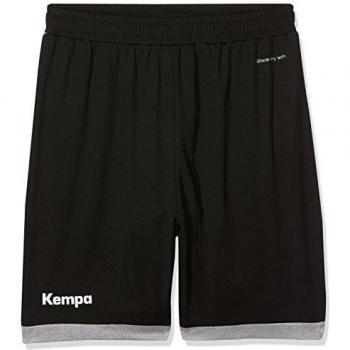Shorts Kempa Core 2.0 Enfant, Noir/Mélange Gris Foncé, 8-9 Ans