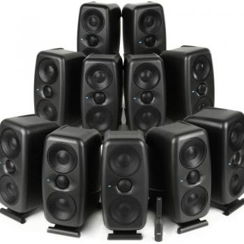 Monitor di Studio IK Multimedia iLoud MTM 11 Nero, Versione Passiva