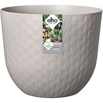 Elho Grains Maceta Redonda Gris 38 cm