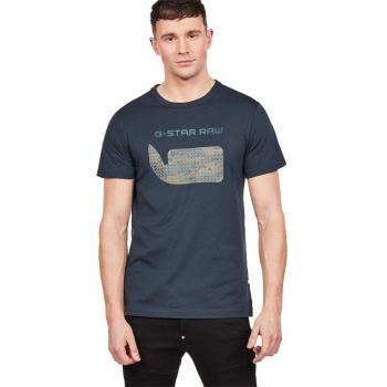 Camiseta G-STAR RAW Graphic 07, Hombre, Legion Blue 862