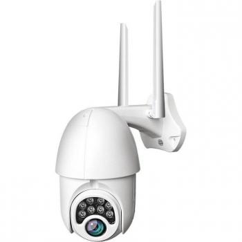 Caméra de surveillance IP PTZ 1080P sans fil Wifi extérieure dôme étanche