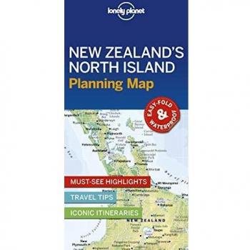 Lonely Planet New Zealand's North Island Planning Map (Planning Maps)