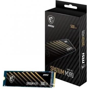 Disco SSD 500GB PCIe3 MSI Spatium M390