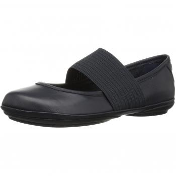 CAMPER Damen Right Nina Mary Jane Halbschuhe, Dunkelblau, 38 EU