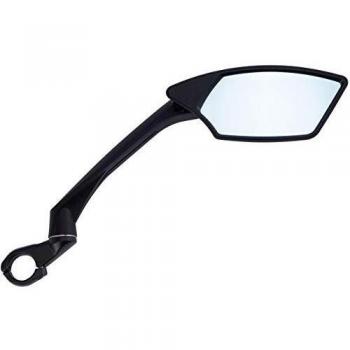 Contec E-View Deluxe Rearview Mirror, Black, Unisex Fit