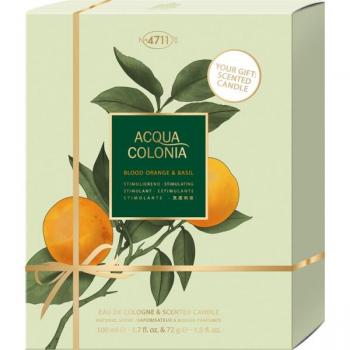 Coffret Duo Acqua Colonia : Orange Sanguin + Basilic – Eau de Cologne 100 ml