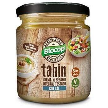 Tahin Integral Tostado con Sal Biocop 225 gramos